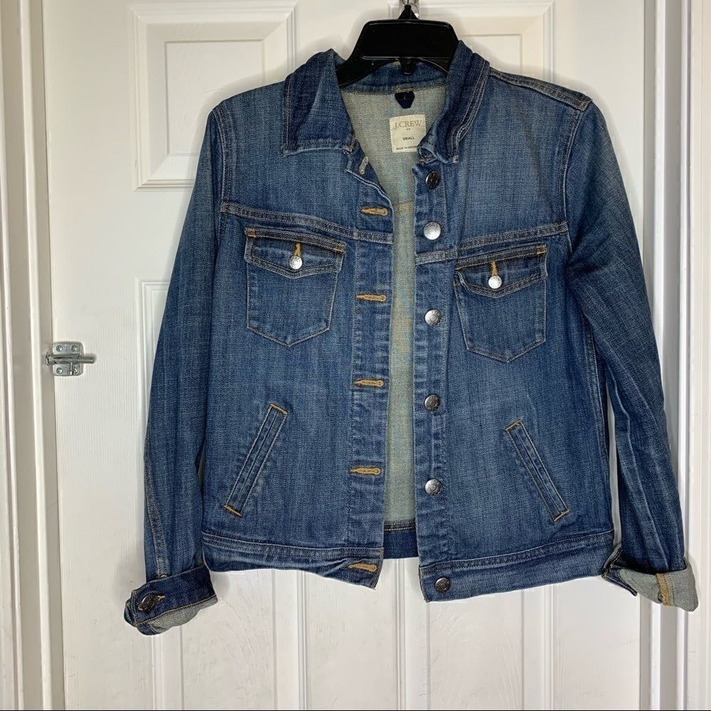 J Crew Women’s Jean Jacket Size Small